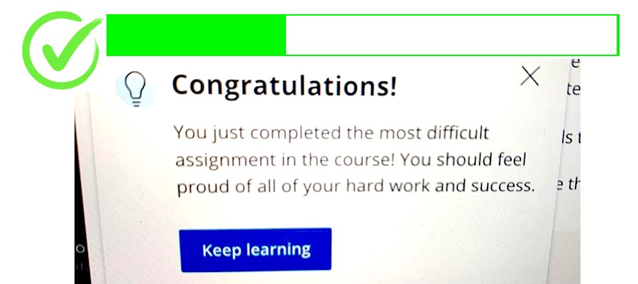 Progress motivation