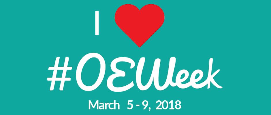 Open Education Week banner