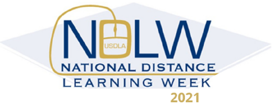National Distance Learning Week logo 2021