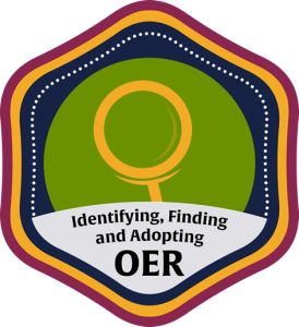 Identifying, Finding, and Adopting OER Course Icon