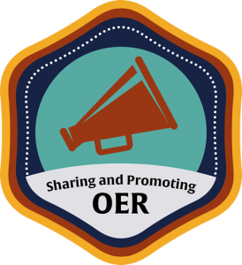 Sharing and Promoting OER Course Icon