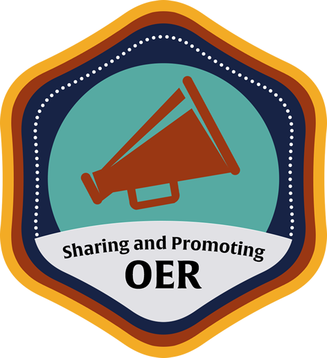 Sharing and Promoting OER Course Icon