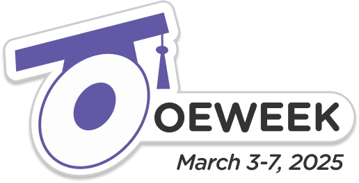 logo for open education week 2025